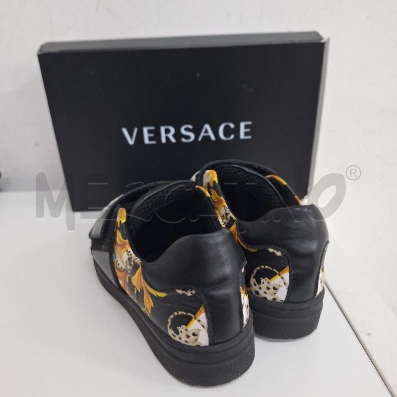 SCARPE BAMBINO VERSACE NERO DORATO | Mercatino dell'Usato Ottaviano 3