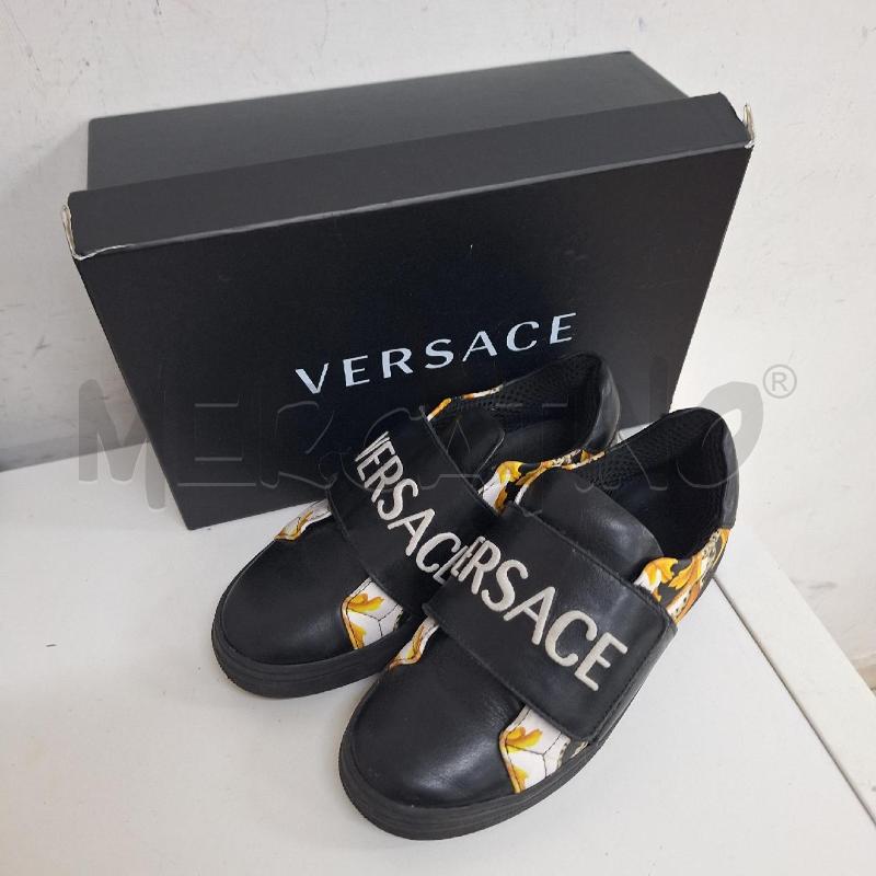 SCARPE BAMBINO VERSACE NERO DORATO | Mercatino dell'Usato Ottaviano 4