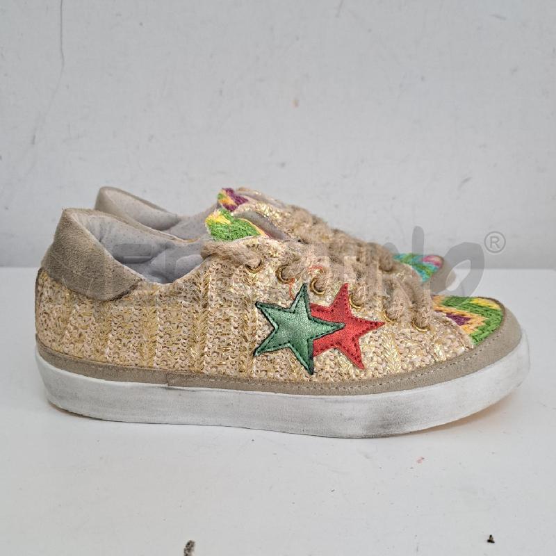 SCARPE DONNA 2STAR RAFIA DORATO | Mercatino dell'Usato Ottaviano 4