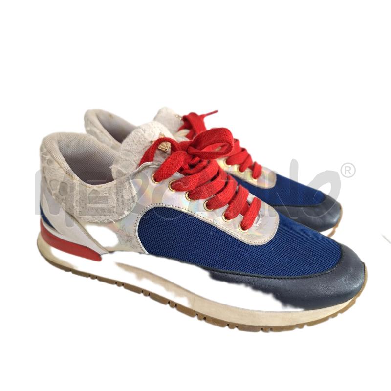SCARPE DONNA BETTY BLUE BLU ROSSO | Mercatino dell'Usato Ottaviano 1