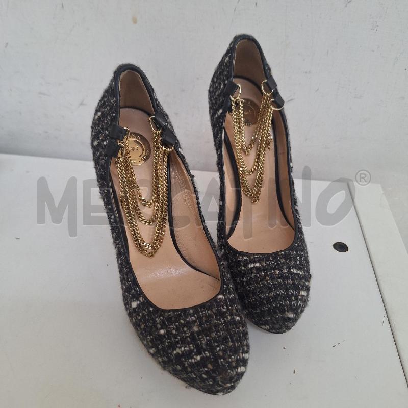 SCARPE DONNA CELYN B ELISABETTA FRANCHI BOUCLÈ NERO | Mercatino dell'Usato Ottaviano 2