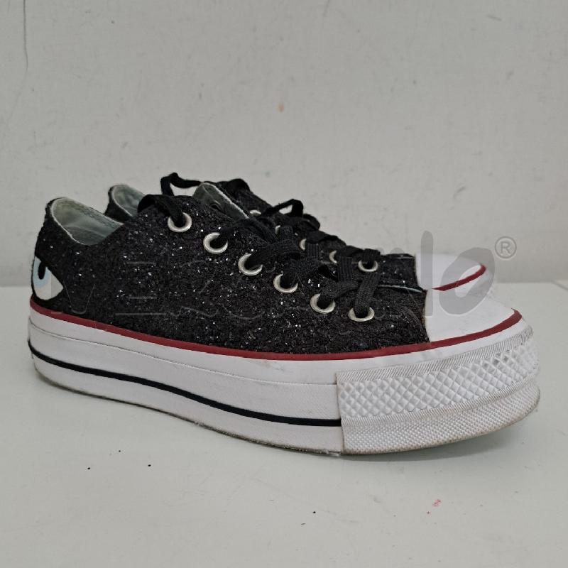SCARPE DONNA CHIARA FERRAGNI NERO GLITTER | Mercatino dell'Usato Ottaviano 2