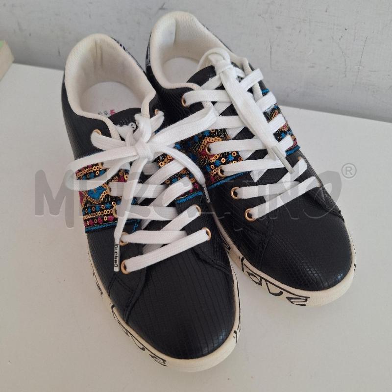 SCARPE DONNA DESIGUAL NERO COSMIC EXOTIC INDI  | Mercatino dell'Usato Ottaviano 4