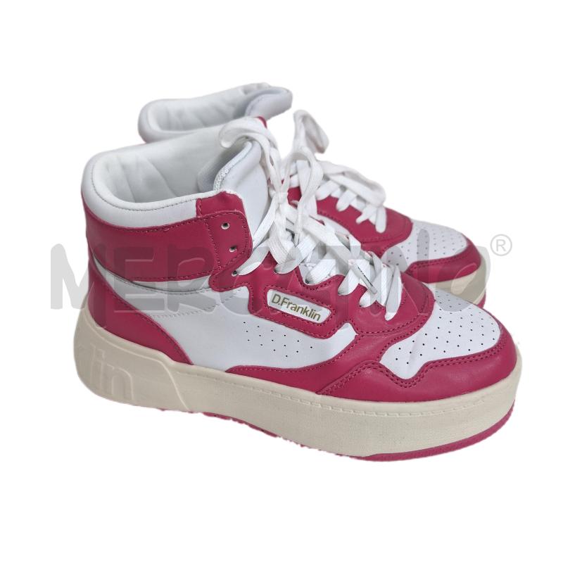 SCARPE DONNA D FRANKLIN ROSA BIANCO | Mercatino dell'Usato Ottaviano 1