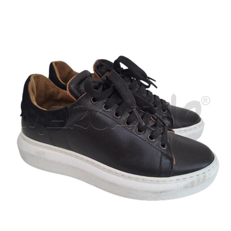 SCARPE DONNA ESCLUSIVE NERO PELLE | Mercatino dell'Usato Ottaviano 1