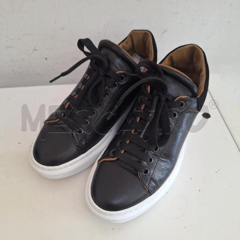 SCARPE DONNA ESCLUSIVE NERO PELLE | Mercatino dell'Usato Ottaviano 2