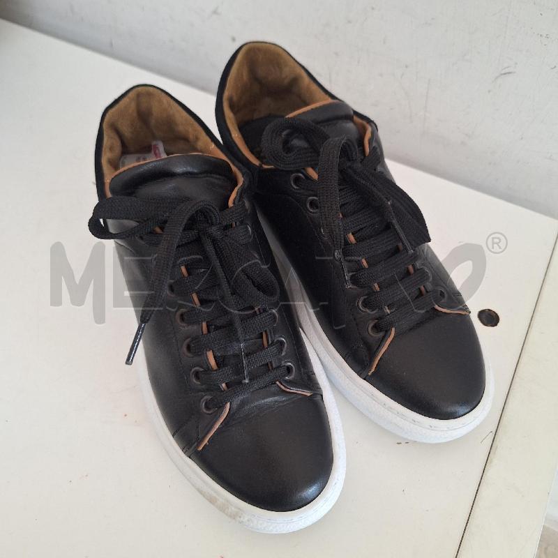 SCARPE DONNA ESCLUSIVE NERO PELLE | Mercatino dell'Usato Ottaviano 4