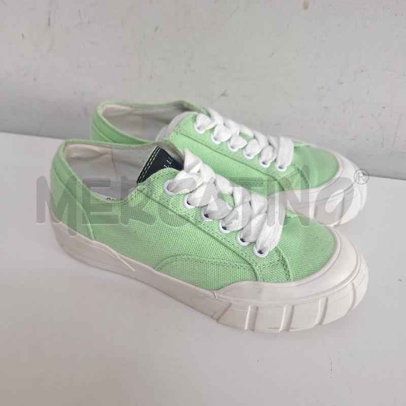 SCARPE DONNA GAELLE VERDE TELA | Mercatino dell'Usato Ottaviano 2