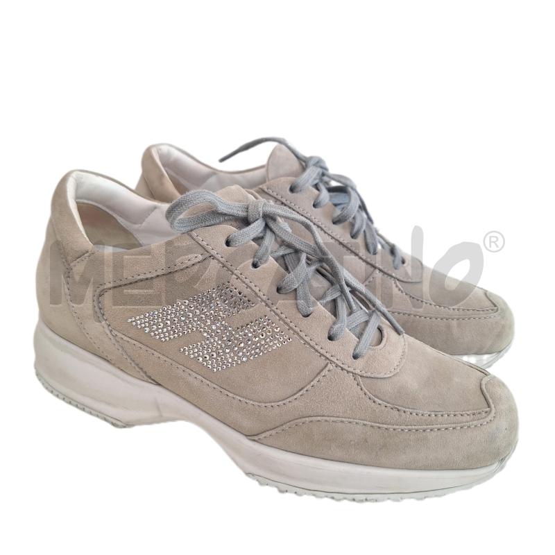 SCARPE DONNA HOGAN INTERACTIVE GRIGIO STRASS | Mercatino dell'Usato Ottaviano 1