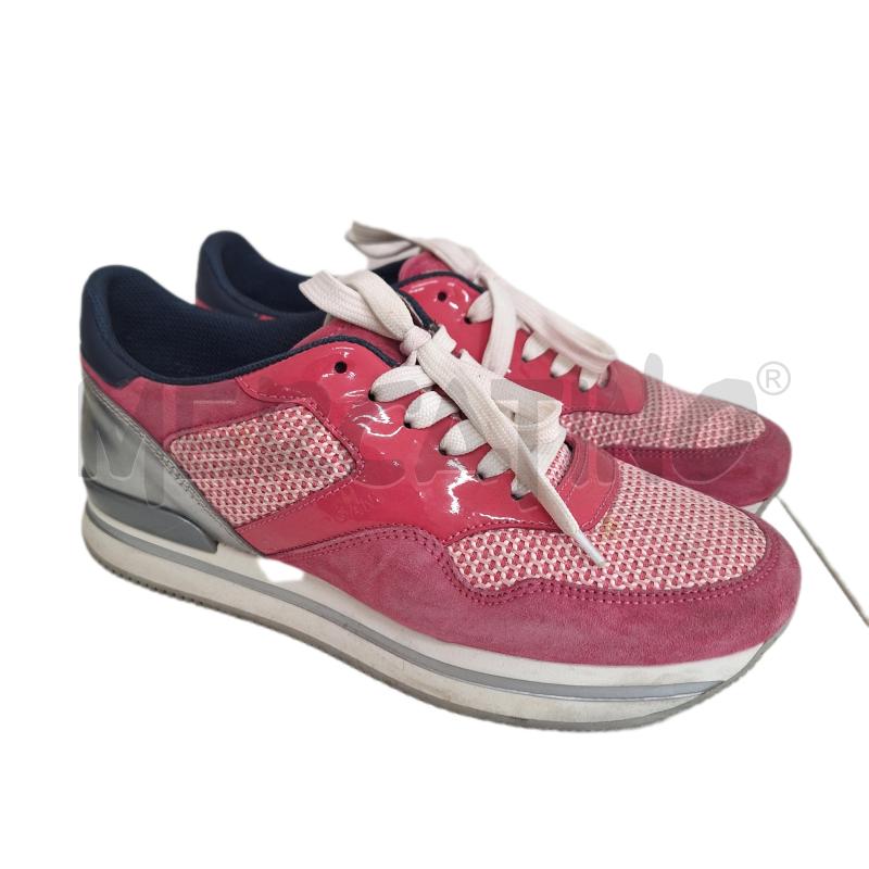 SCARPE DONNA HOGAN MADE IN ITALY ROSA GRIGIO | Mercatino dell'Usato Ottaviano 1