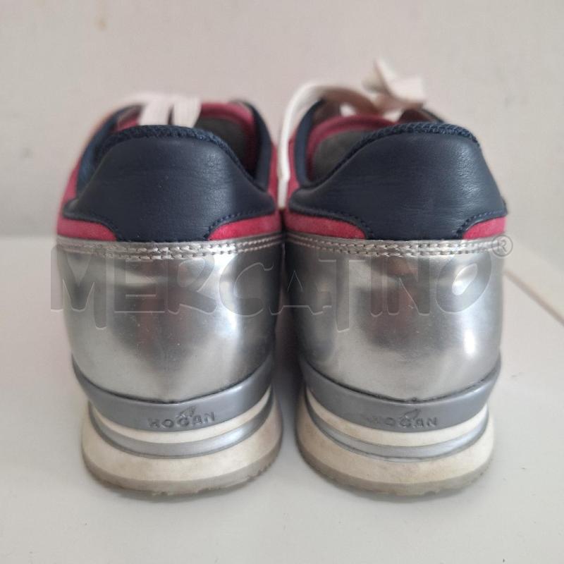 SCARPE DONNA HOGAN MADE IN ITALY ROSA GRIGIO | Mercatino dell'Usato Ottaviano 5