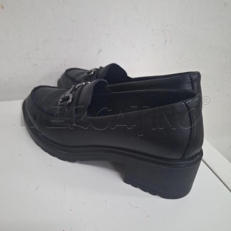 SCARPE DONNA IGI&CO MOCASSINO TACCO NERO | Mercatino dell'Usato Ottaviano 3