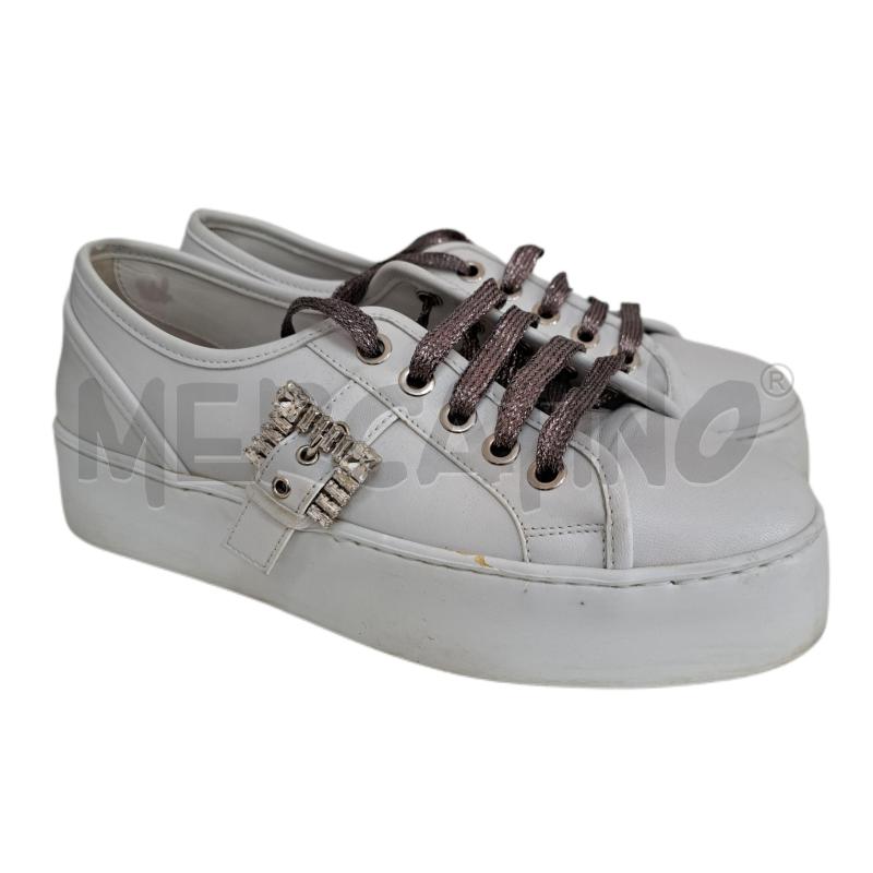 SCARPE DONNA LUCA GROSSI BIANCO STRASS | Mercatino dell'Usato Ottaviano 1
