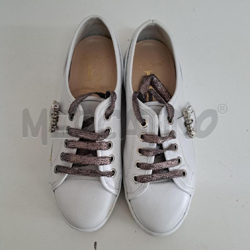 SCARPE DONNA LUCA GROSSI BIANCO STRASS | Mercatino dell'Usato Ottaviano 2