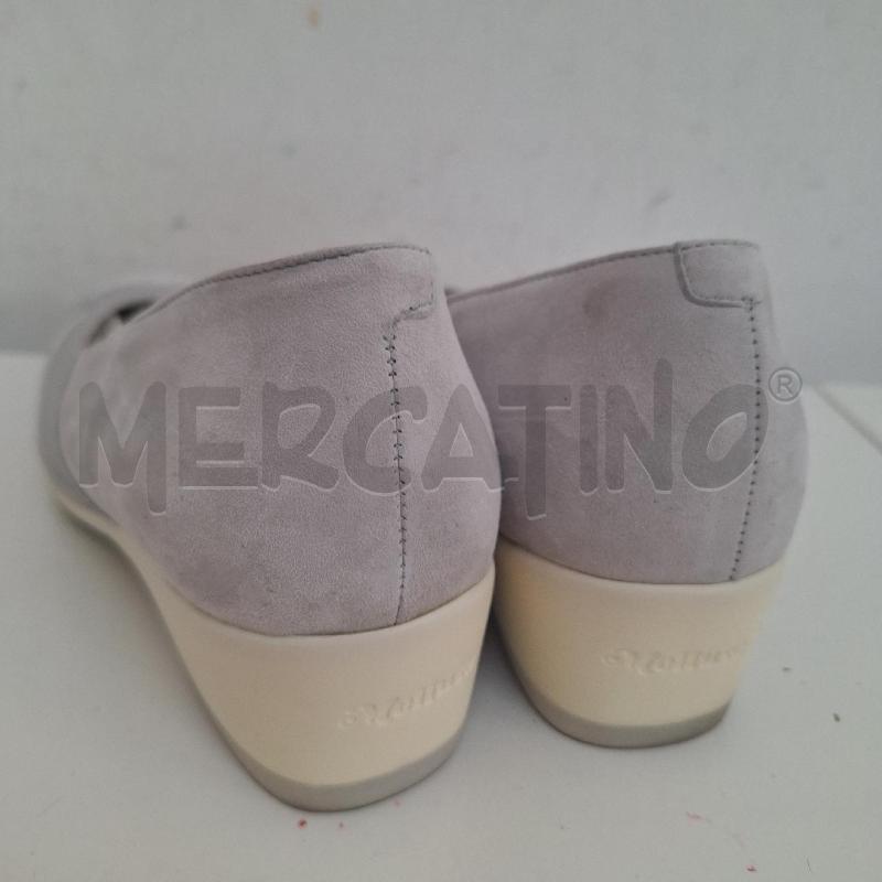 SCARPE DONNA MELLUSO GRIGIO ARGENTATO | Mercatino dell'Usato Ottaviano 3