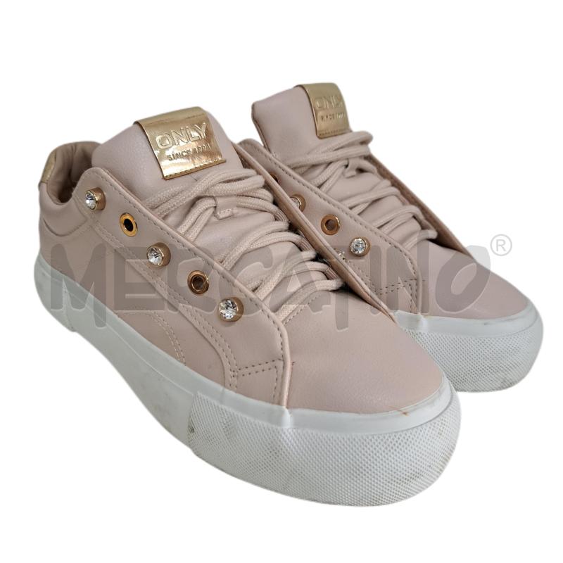 SCARPE DONNA ONLY ROSA DORATO | Mercatino dell'Usato Ottaviano 1