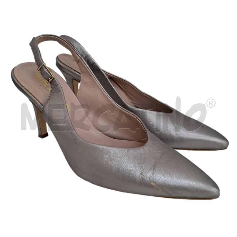SCARPE DONNA PAOLA FERRI GRIGIO PUNTA | Mercatino dell'Usato Ottaviano 1