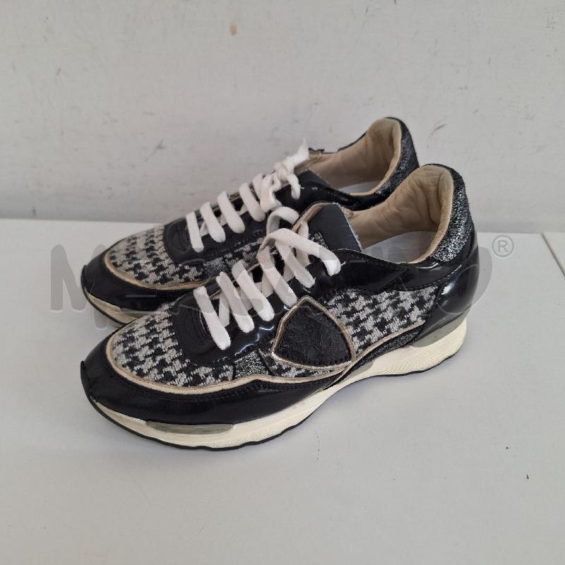 SCARPE DONNA PHILIPPE MODEL NERO BIANCO PIED DE POULE | Mercatino dell'Usato Ottaviano 4