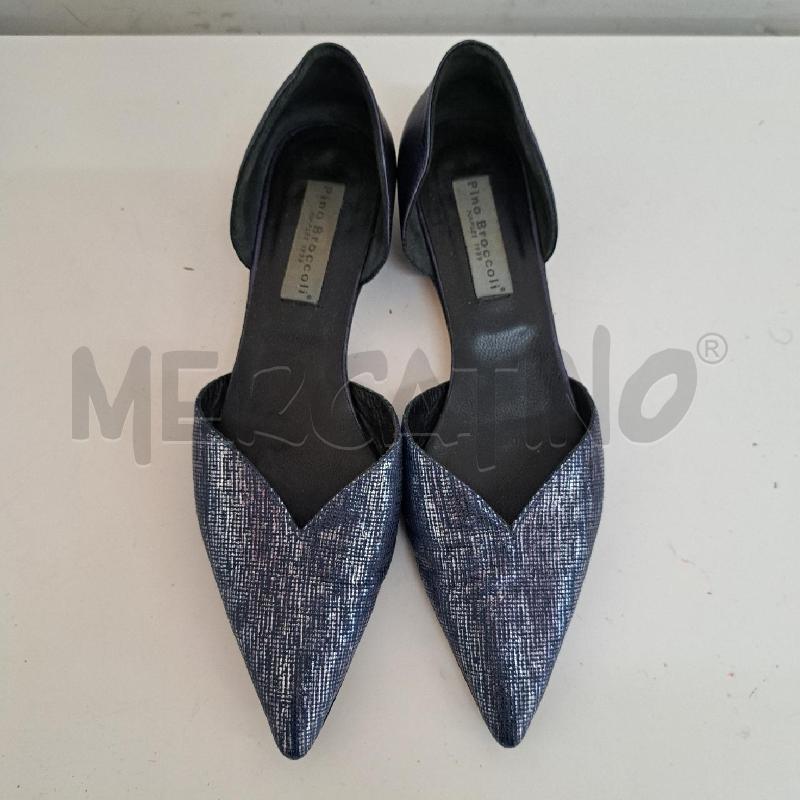 SCARPE DONNA PINO BROCCOLI BLU BALLERINE | Mercatino dell'Usato Ottaviano 2