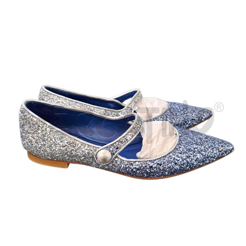SCARPE DONNA PROSPERITA BLU STRASS | Mercatino dell'Usato Ottaviano 2