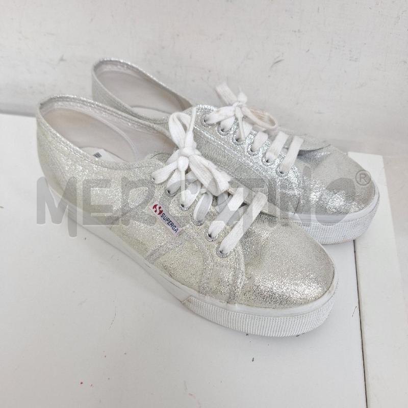 SCARPE DONNA SUPERGA ARGENTATO | Mercatino dell'Usato Ottaviano 2