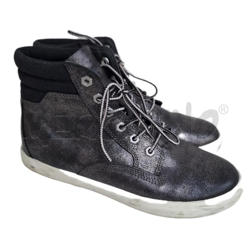 SCARPE DONNA TIMBERLAND GRIGIO ARGENTATO | Mercatino dell'Usato Ottaviano 1