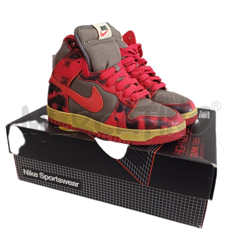 SCARPE NIKE DUNK HIGH 1985 ACID WASH ROSSO | Mercatino dell'Usato Ottaviano 1