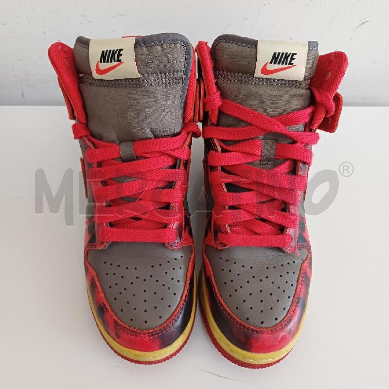 SCARPE NIKE DUNK HIGH 1985 ACID WASH ROSSO | Mercatino dell'Usato Ottaviano 2