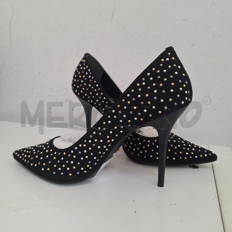 SCARPE TACCHI GAUDÌ NERO BORCHIETTE NUOVO | Mercatino dell'Usato Ottaviano 2