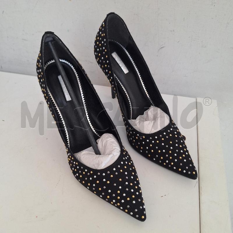SCARPE TACCHI GAUDÌ NERO BORCHIETTE NUOVO | Mercatino dell'Usato Ottaviano 3