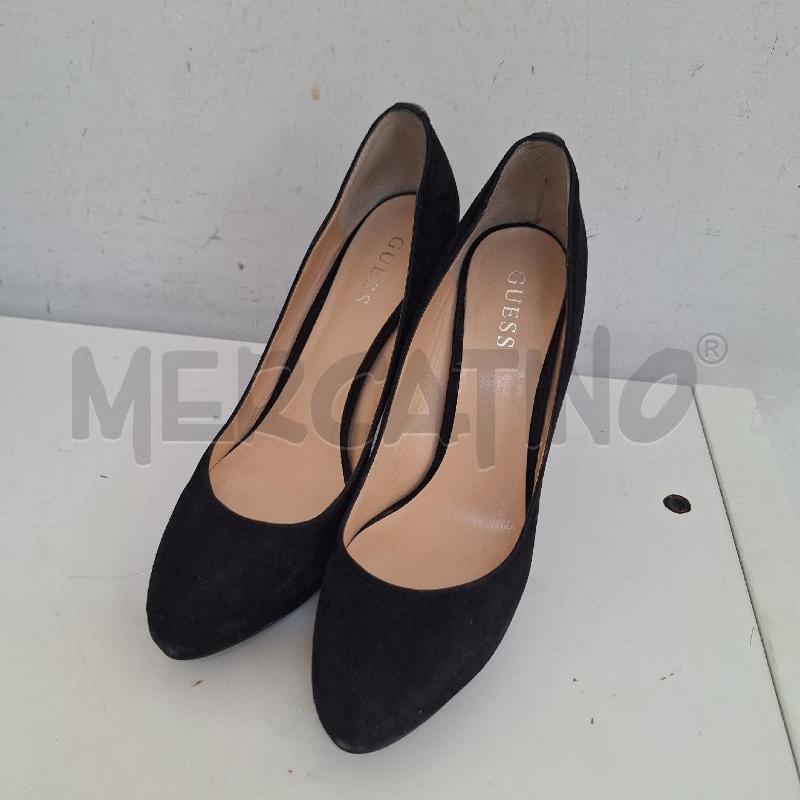 SCARPE TACCHI GUESS NERO SCAMOSCIATO | Mercatino dell'Usato Ottaviano 2