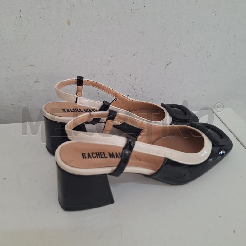 SCARPE TACCHI RACHEL MARVÌ NERO BIANCO  | Mercatino dell'Usato Ottaviano 3