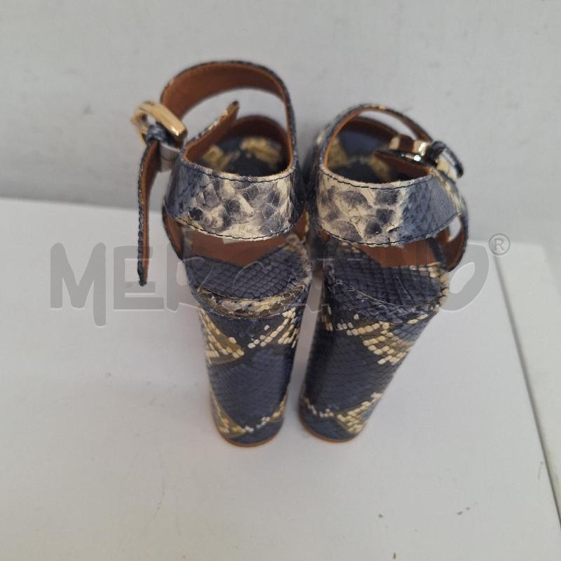 SCARPE TACCHI ROBERTO FESTA BLU ANIMALIER | Mercatino dell'Usato Ottaviano 3