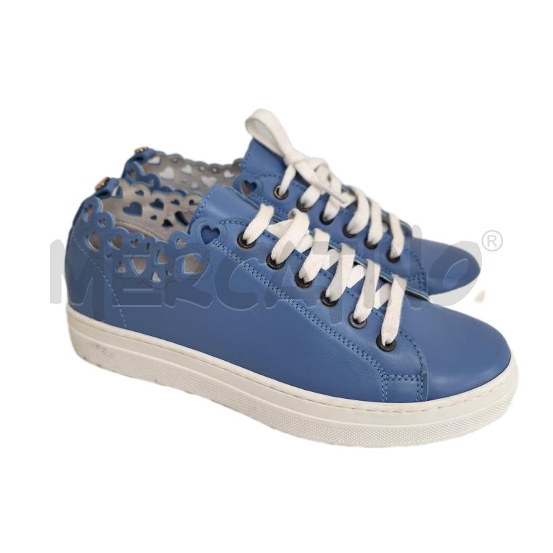 SCARPE TWIN-SET AZZURRO CUORI | Mercatino dell'Usato Ottaviano 1