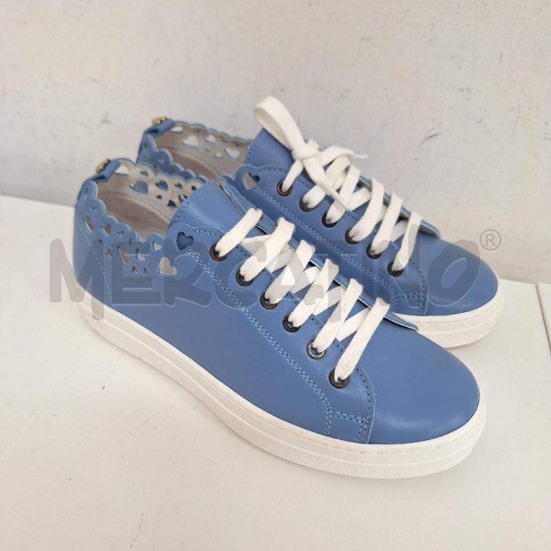 SCARPE TWIN-SET AZZURRO CUORI | Mercatino dell'Usato Ottaviano 2