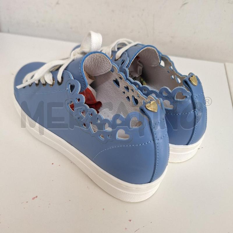 SCARPE TWIN-SET AZZURRO CUORI | Mercatino dell'Usato Ottaviano 3