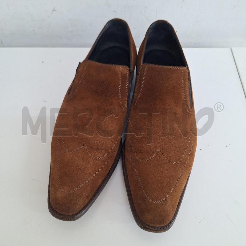 SCARPE UOMO A.TESTONI MARRONE SUEDE | Mercatino dell'Usato Ottaviano 3