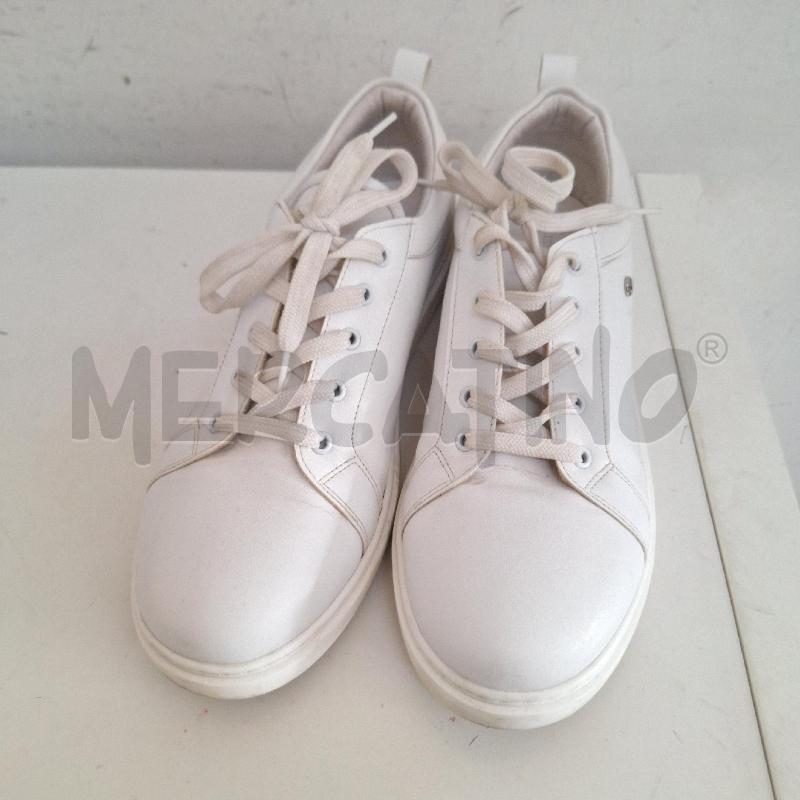 SCARPE UOMO ALESSANDRO MARTINEZ BIANCO  | Mercatino dell'Usato Ottaviano 2