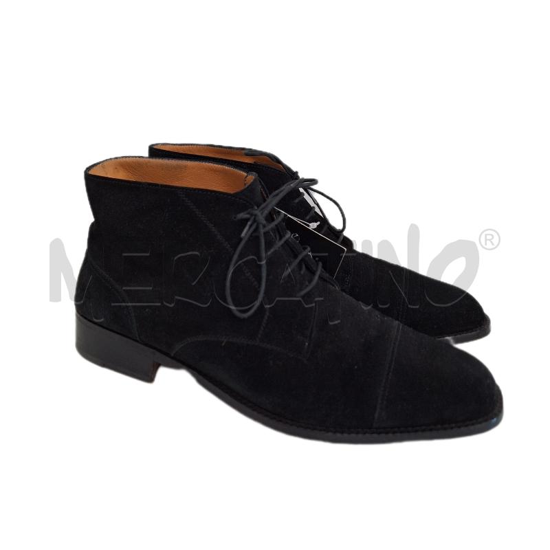 SCARPE UOMO FERRAGAMO NERO SCAMOSCIATO | Mercatino dell'Usato Ottaviano 1