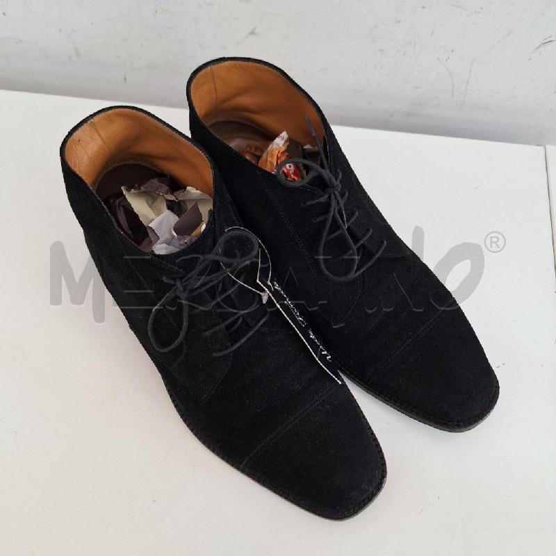 SCARPE UOMO FERRAGAMO NERO SCAMOSCIATO | Mercatino dell'Usato Ottaviano 4