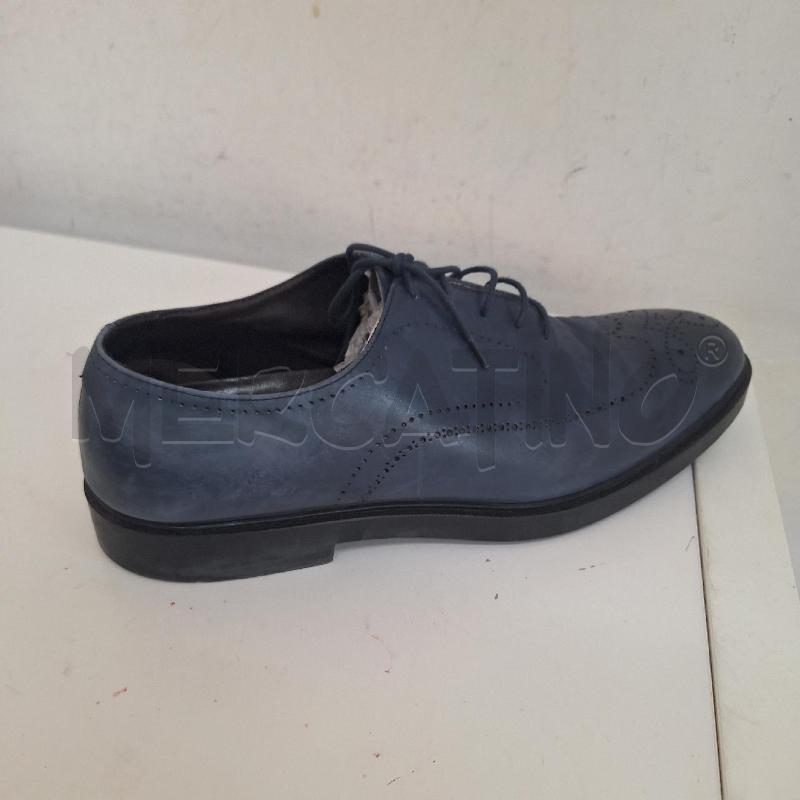 SCARPE UOMO FRATELLI ROSSETTI BLU PELLE | Mercatino dell'Usato Ottaviano 3