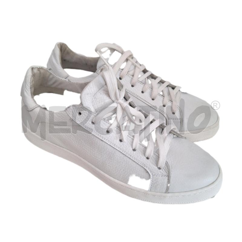 SCARPE UOMO MARELUNA BIANCO PELLE | Mercatino dell'Usato Ottaviano 1