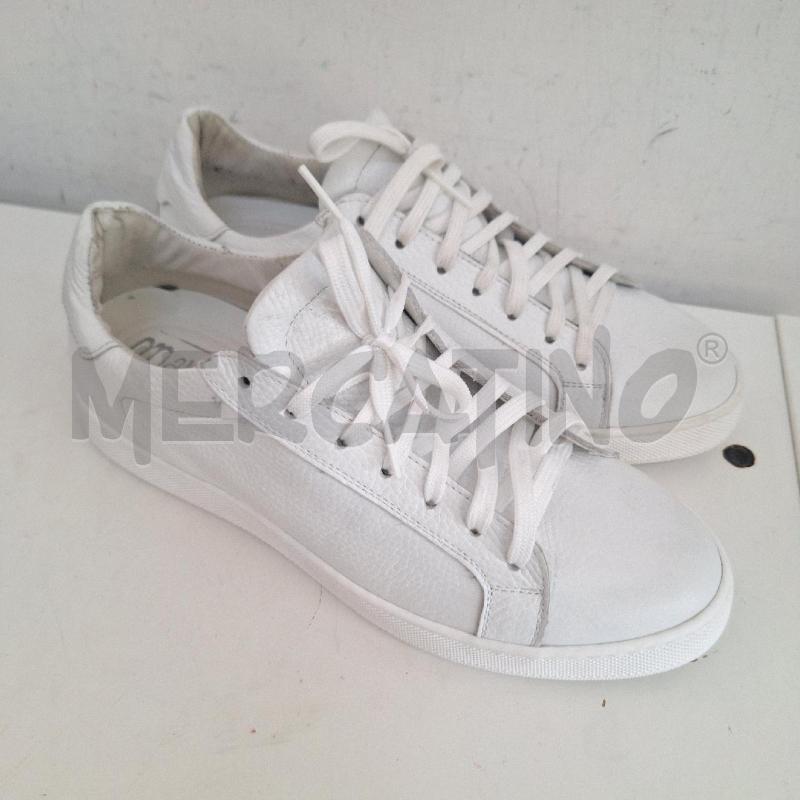 SCARPE UOMO MARELUNA BIANCO PELLE | Mercatino dell'Usato Ottaviano 2