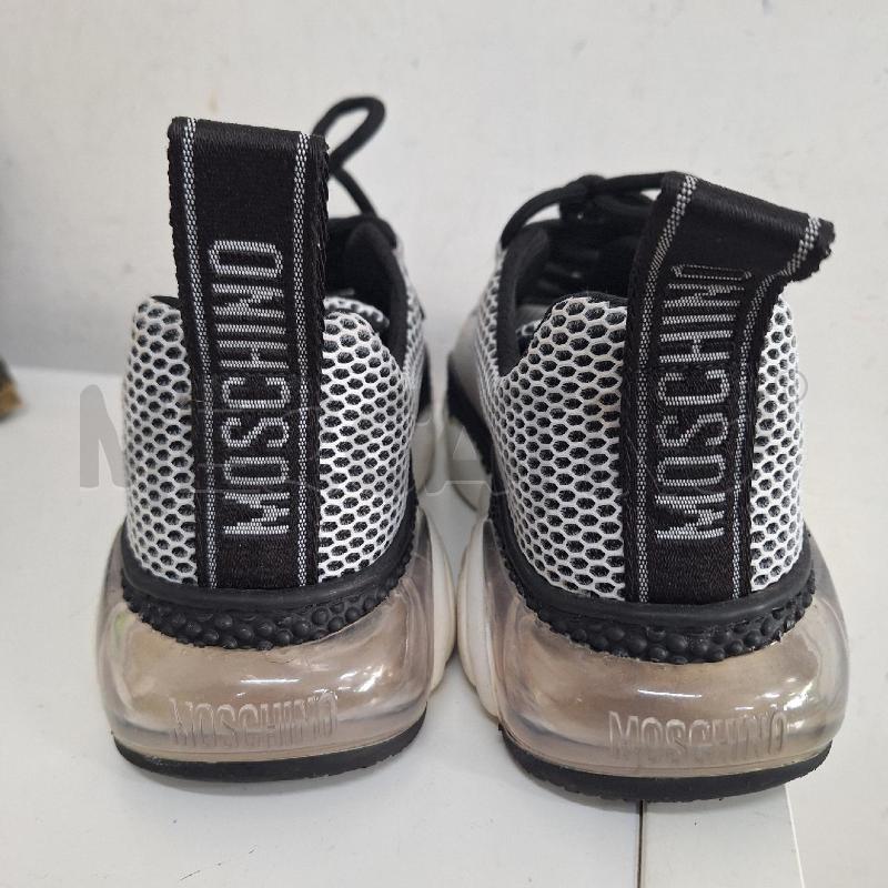 SCARPE UOMO MOSCHINO COUTURE BIANCO NERO | Mercatino dell'Usato Ottaviano 3