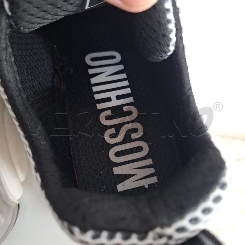 SCARPE UOMO MOSCHINO COUTURE BIANCO NERO | Mercatino dell'Usato Ottaviano 4