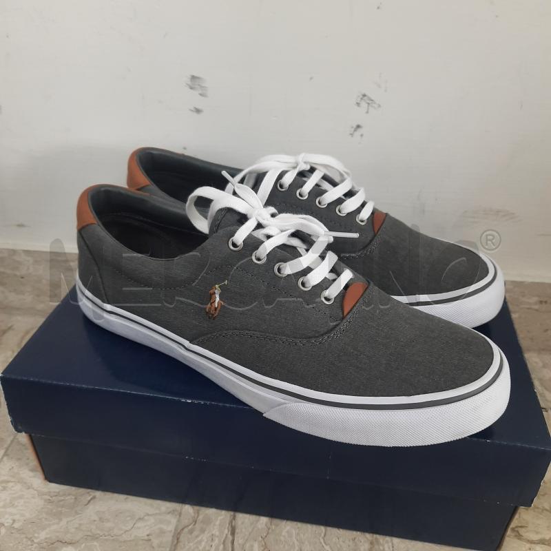SCARPE UOMO POLO RALPH LAUREN GRIGIO | Mercatino dell'Usato Ottaviano