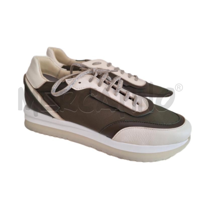 SCARPE UOMO ROBERTO DELLA CROCE BIANCO VERDE NUOVO | Mercatino dell'Usato Ottaviano 1