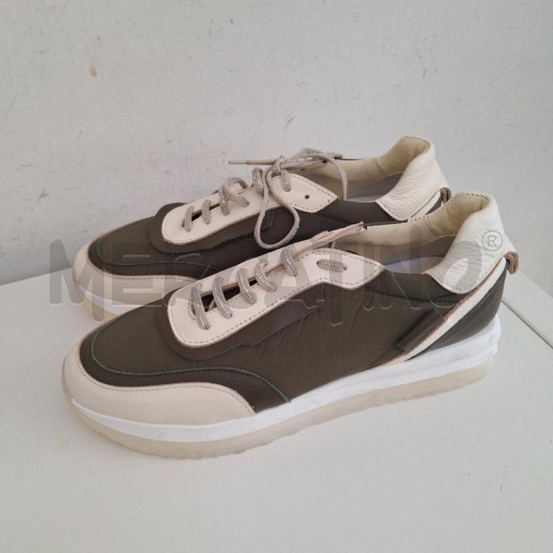 SCARPE UOMO ROBERTO DELLA CROCE BIANCO VERDE NUOVO | Mercatino dell'Usato Ottaviano 3