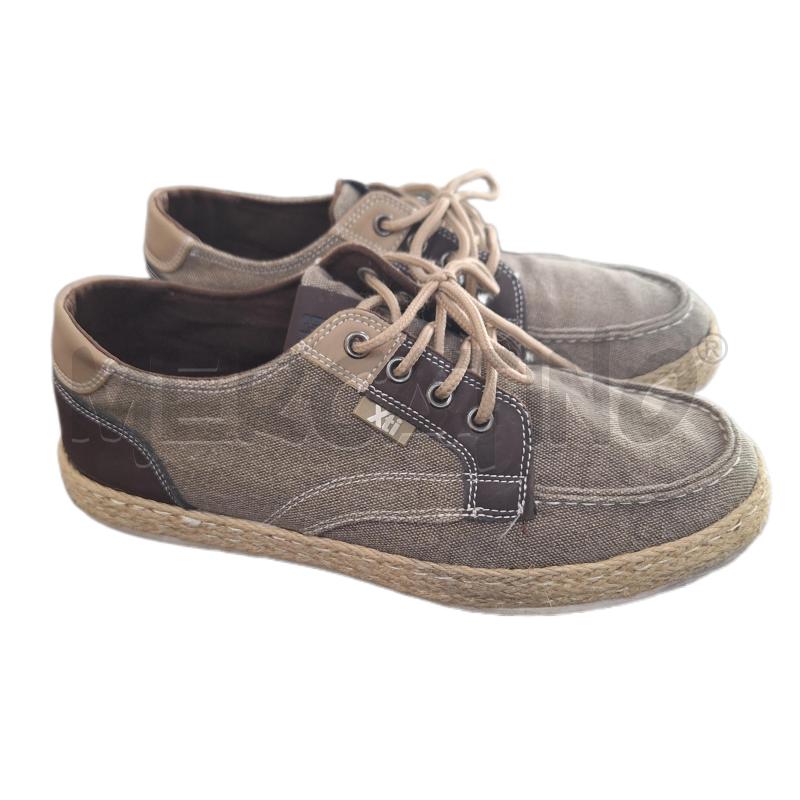 SCARPE UOMO XTI BEIGE MARRONE PAGLIA  | Mercatino dell'Usato Ottaviano 2