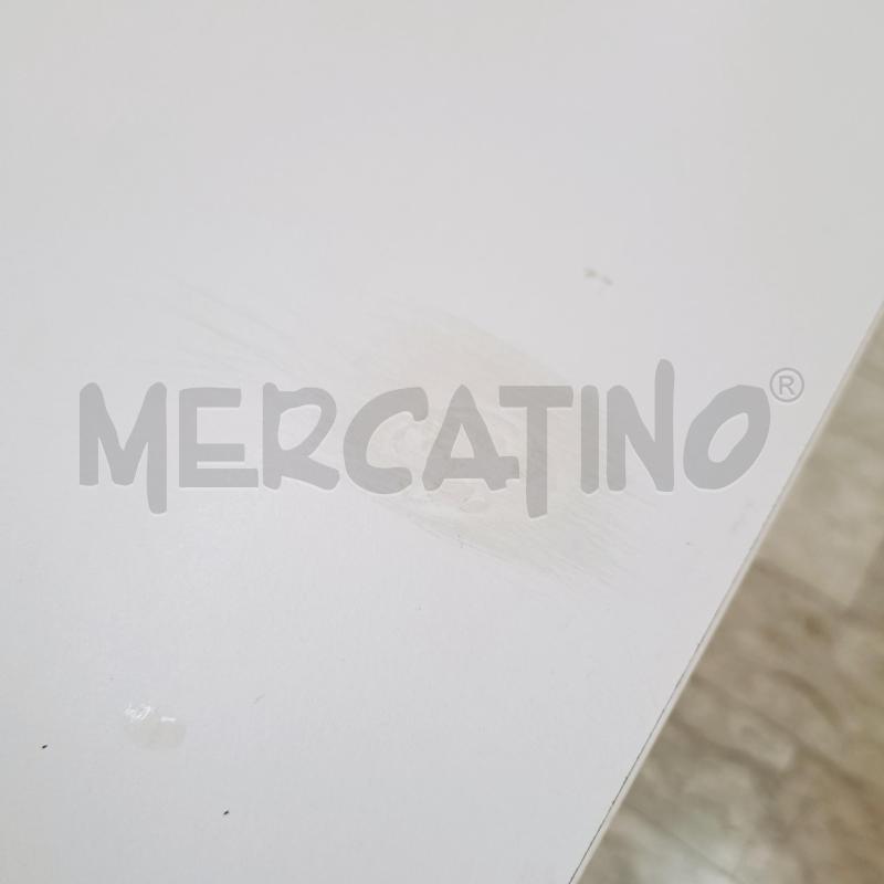 SCRIVANIA BIANCO LEGNO 4 CASSETTI  | Mercatino dell'Usato Ottaviano 4